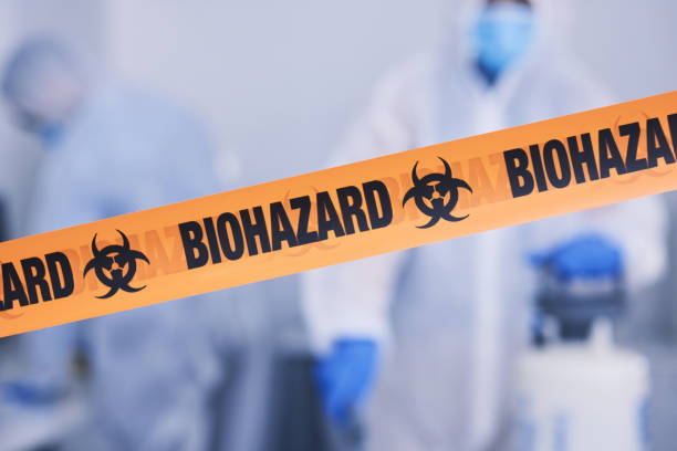 Professional Infectious Disease Decontamination technician working in Hyattsville, MD